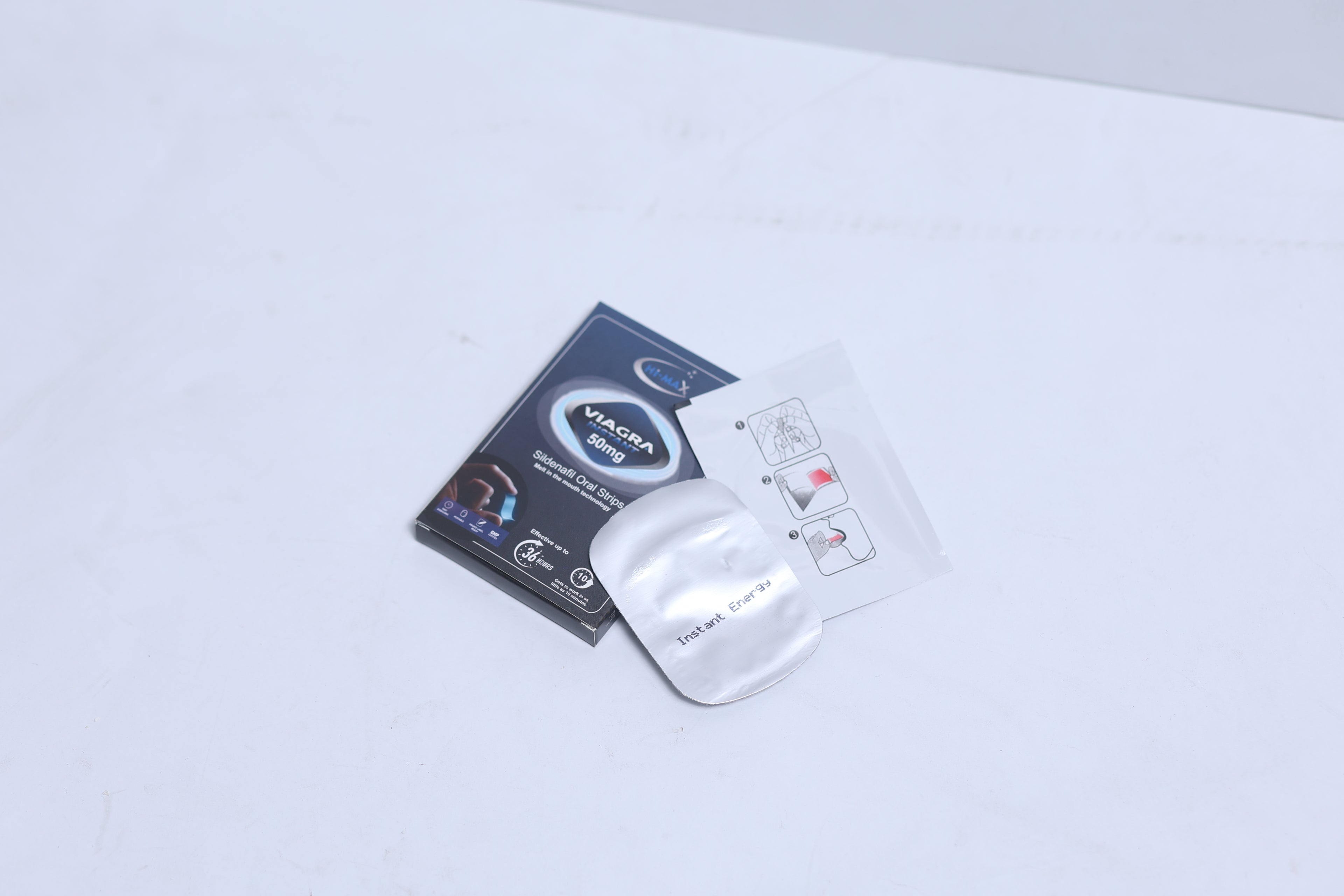 Viagra 50mg Sildenafil Oral Strips – Fast-Acting & Convenient Pack of 5 Strips